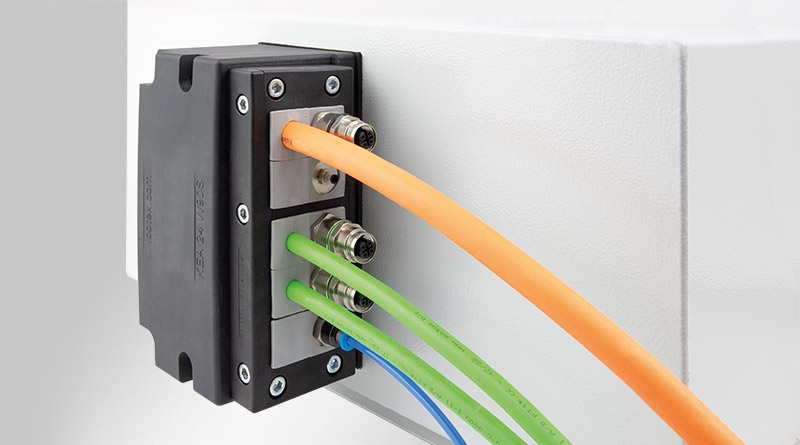 KEA | 90° Cable entry adapter for split cable entry frames & multi
